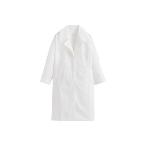 H M Экрю Женская Тренч-куртка