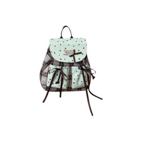 KINMAC Ткань Рюкзак Женские Изумрудно-зеленый