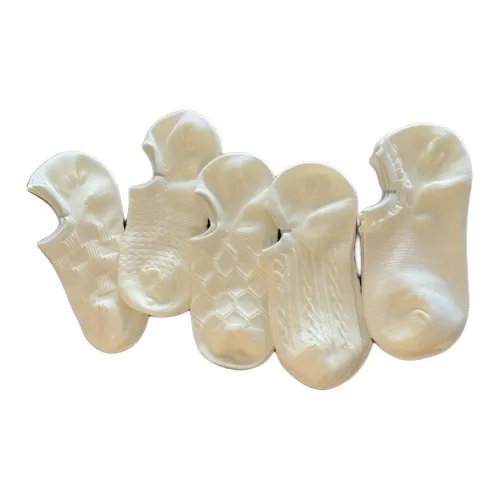 OEING 5 пар белых женских носков