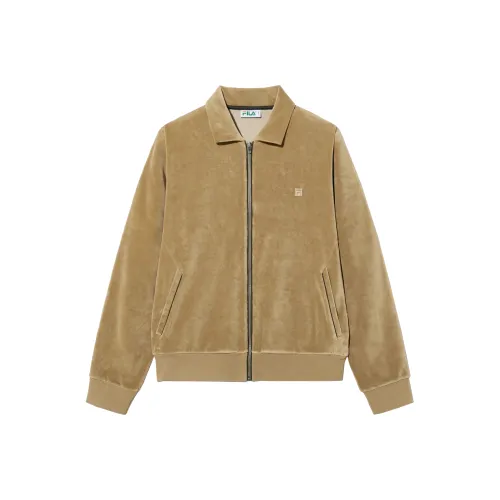 FILA F+ Велюр TRACK TOP Куртка Унисекс