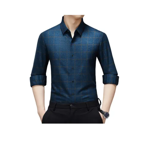 Candito Длинный рукав мужская рубашка