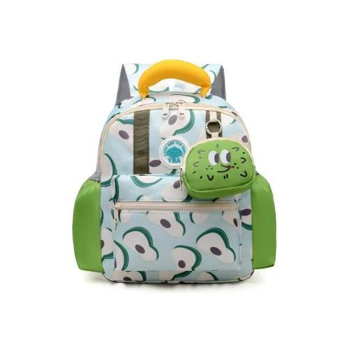 WXRX Нейлон Рюкзак Зеленый Розовый