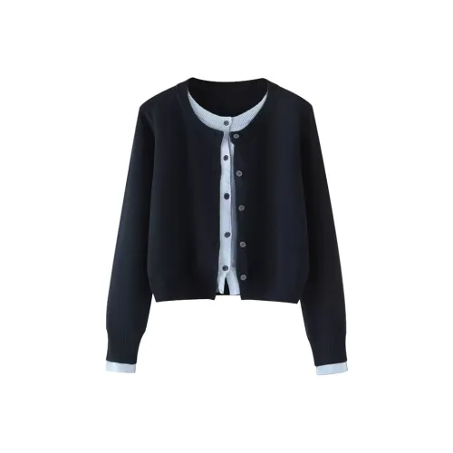 BVODE Темно-синий VS. Синий Женские Трикотаж