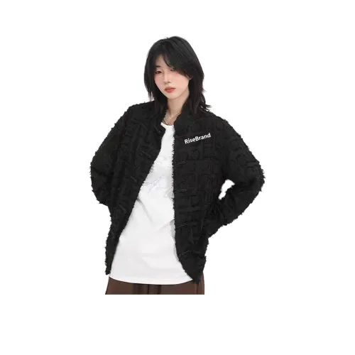 RiseBrand Черные Унисекс Рубашки