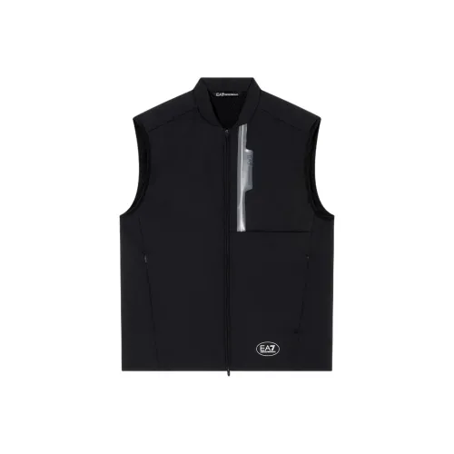 EMPORIO ARMANI Мужские черные жилеты