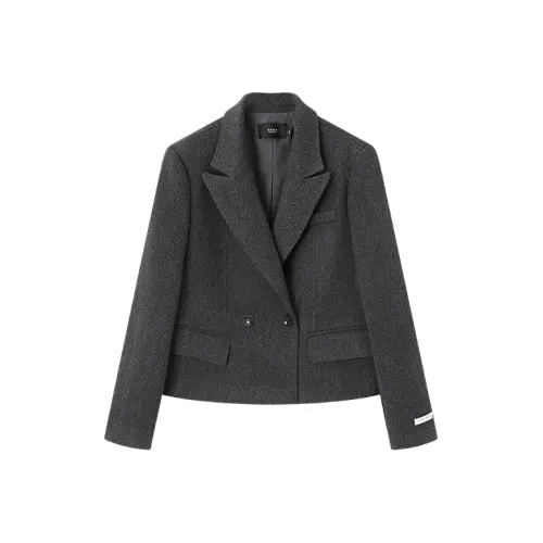 ZUOSAISI Серый Женские Деловые Костюмы