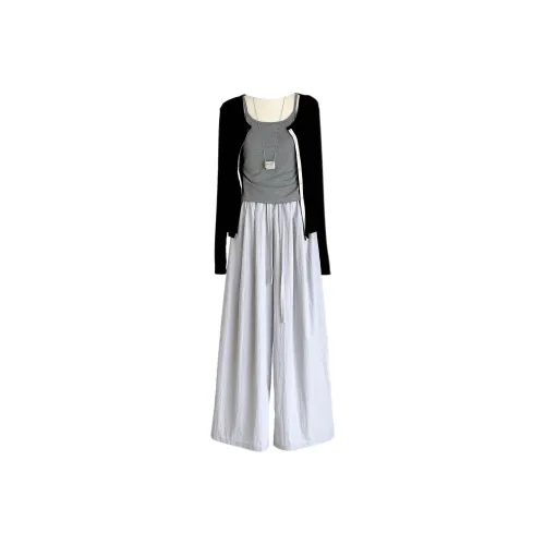 Udon House Корейский стиль ТРИ предмета Набор Женские Повседневные костюмы