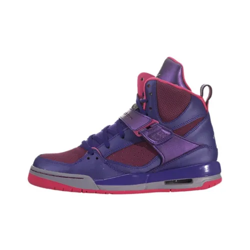 Jordan Flight High 45 Амортизация Противоскользящий Устойчивый к истиранию Высокий Топ Винтажные Баскетбольные Кроссовки