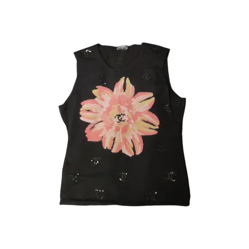 CHANEL Черные Женские Майки