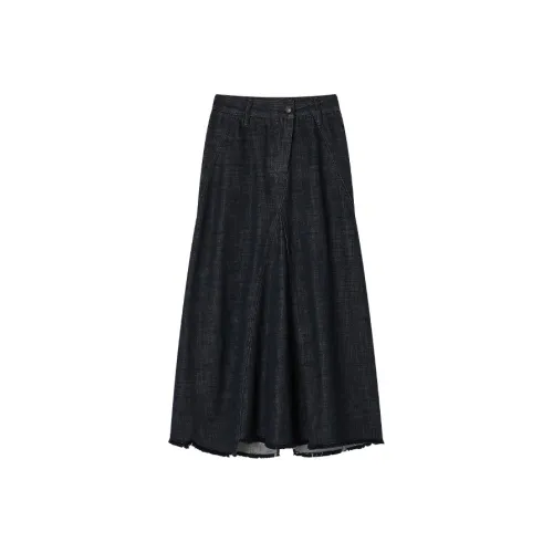 XIANGYING Деним Длинная Юбка Женская
