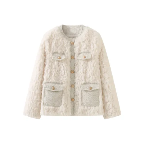 BOVCKEI Вельвет Feel Пальто Женское