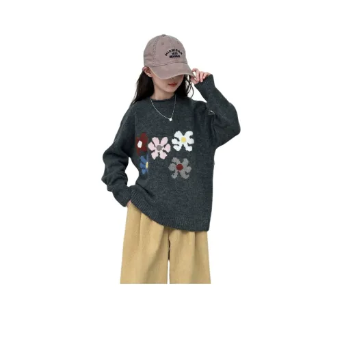 Lanza Повседневный Свитер Весенний Осенний Подростки