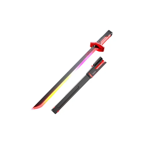 Oloy Wanderer Xingji Spark Blade Draw The Sword Spray Dazzling Color Luminous Edge Sword Light Up Toys