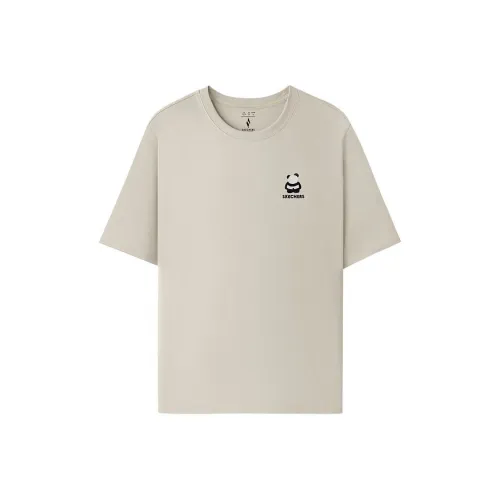 Skechers Светло-коричневый 0046 Унисекс T-рубашки