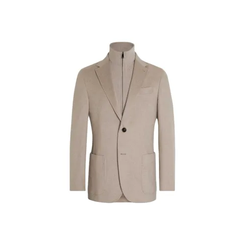 Zegna FW25 Бизнес-костюм Пальто Мужской