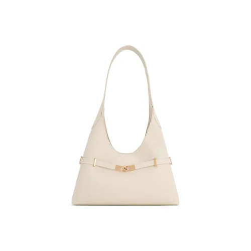 CHARLES KEITH ПУ (полиуретан) Одно плечо Сумка Средний Женский Кремово-молочный Белый