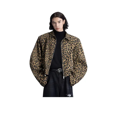 Pirkadat Леопардовый принт Унисекс Куртки