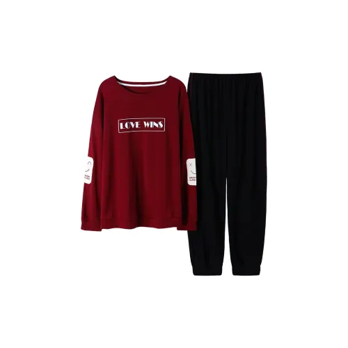 Pretty lady Анкора Красный Женский Пижамный Комплект