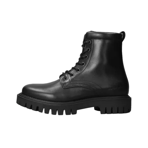 Tommy Hilfiger Короткий Мартин Ботинок 4,5 см Мужской Черный