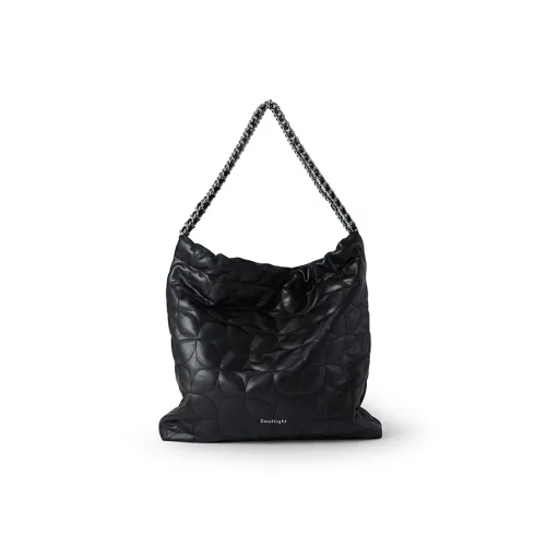 Soullight Мягкая кожа Feel Сумка через плечо Регулярная Женская Черная