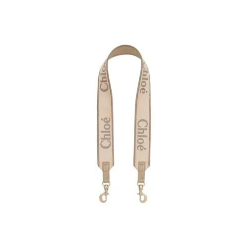 Chloe Linen Canvas Bag Canvas Strap Women's Pink