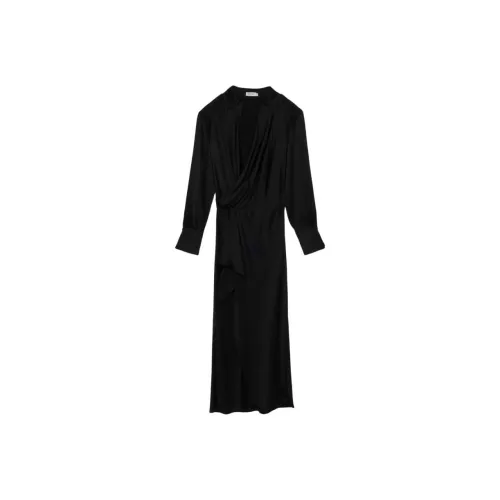 JONATHAN SIMKHAI Длинное платье с длинными рукавами женское