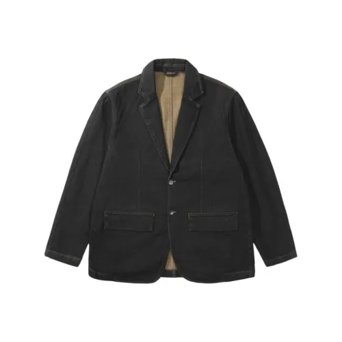 Xiyue Синий Черный Мужской Деловой Костюм