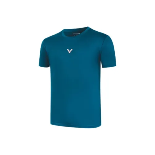 Victor Coral Blue Унисекс T-рубашки