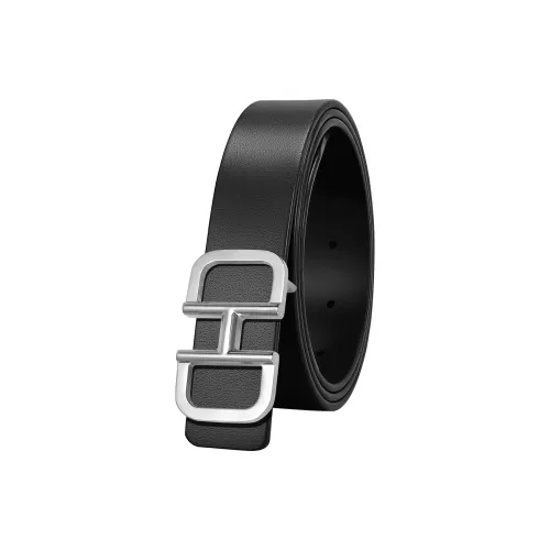 JINDUN Ремни из крупнозернистой текстуры коровьей кожи женские 3 см