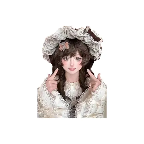 FYOSEE [Little Bear Nanie] Перука Японский стиль Jellyfish Roll Princess Trim Sweet And Cute Lolita Full Head COVER