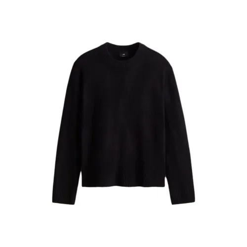 H M Черный Мужской Трикотаж