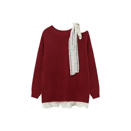 PEA Красный Женский Трикотаж