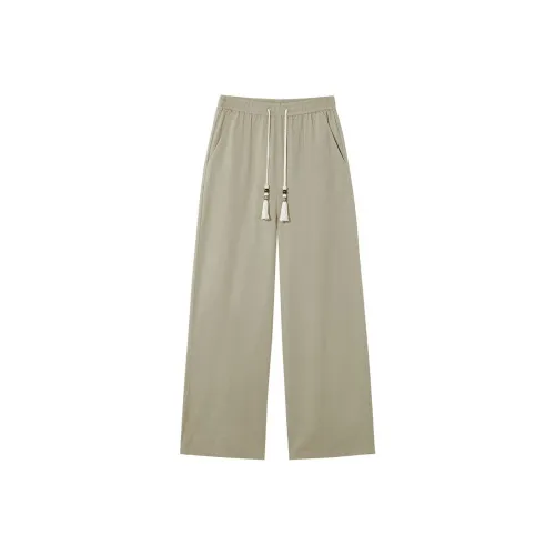Hotwind 104 Серый Зеленый Женские Повседневные Штаны