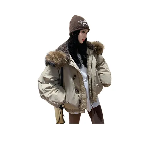 EIDOLON GRAIN Хлопковый пуховик женский