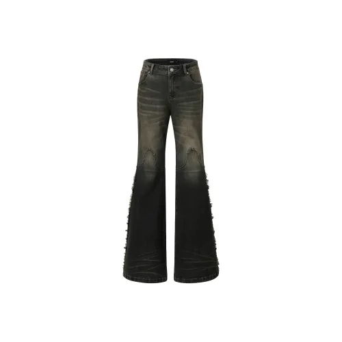 IMXS New Horse Run Collection Коричнево-зеленые Женские Джинсы