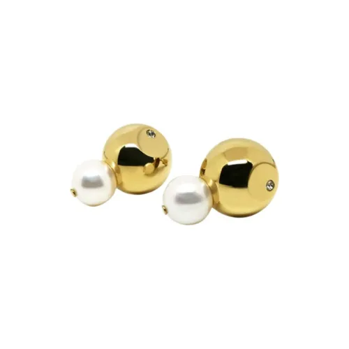 ALP JEWELRY Серьги с пресноводным жемчугом Унисекс