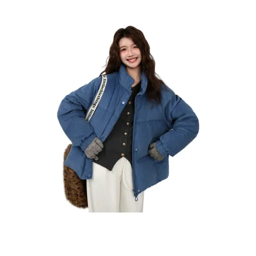 GEZITAI Синий Женские пуховики