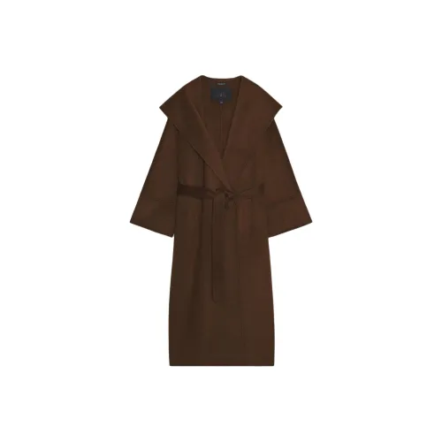 ZARA ZW Series Коричневое Женское Пальто