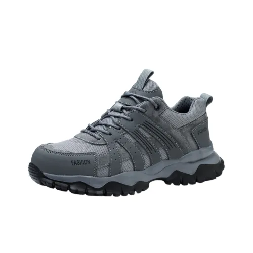 DINGGU Безопасность Защитная обувь низкий топ серый унисекс