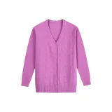 Розовый красный топ + черные штаны