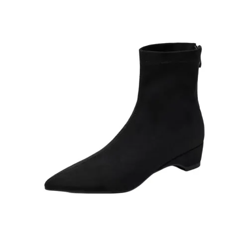 Puppytown Стиль Майярд Низкий каблук Ботильоны Женские