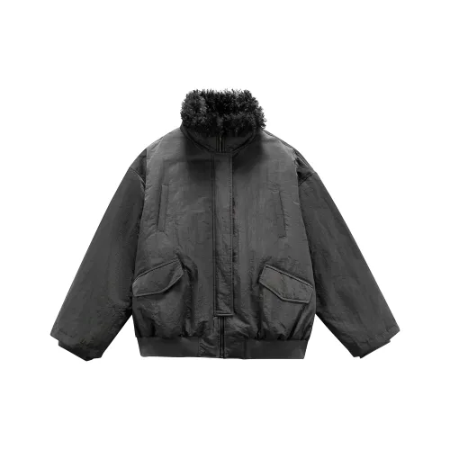 CHEER ZONE Темно-серый унисекс пуховики