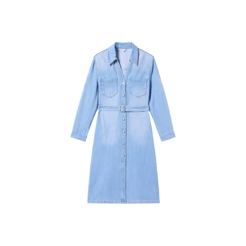 Miss Sixty Длинное платье с длинными рукавами женское