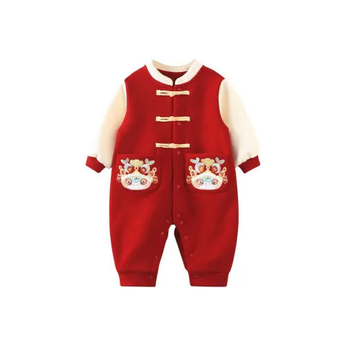 YouQi Красный Малыш Комбинезоны Ползунки