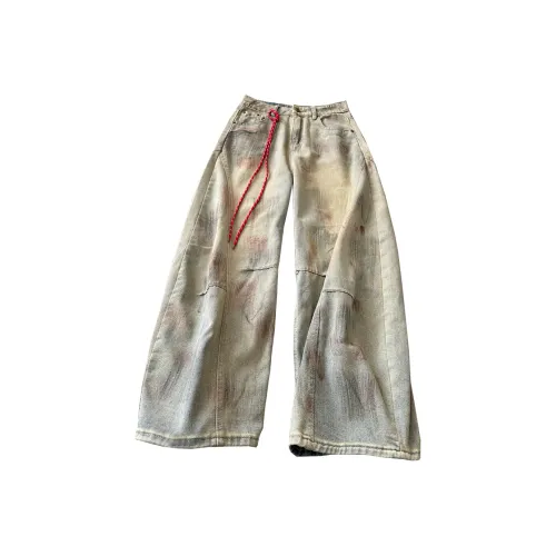 MUCCHIC Blue Unisex Jeans MUCCHIC Синий Унисекс Джинсы