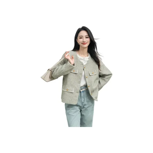 Shavani Осенний укороченный пальто женское