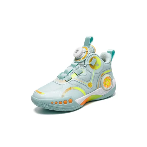 Genius Pooh Износостойкие Легкие Амортизирующие Противоскользящие Детские Баскетбольные Кроссовки