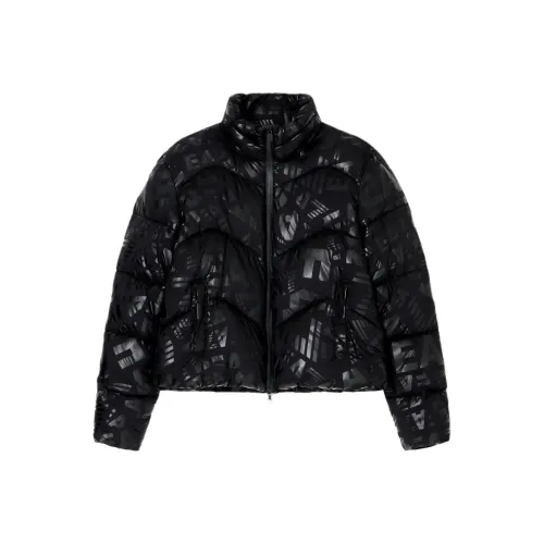 EMPORIO ARMANI EA7 Хлопковый пуховик женский