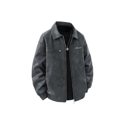 UNA RETA Унисекс Кожаные куртки