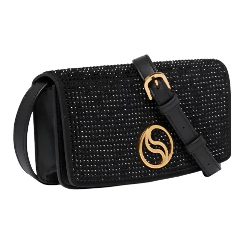 Stella McCartney Полиуретан Сумка через плечо Кошелек Мини Женский Ультра Черный